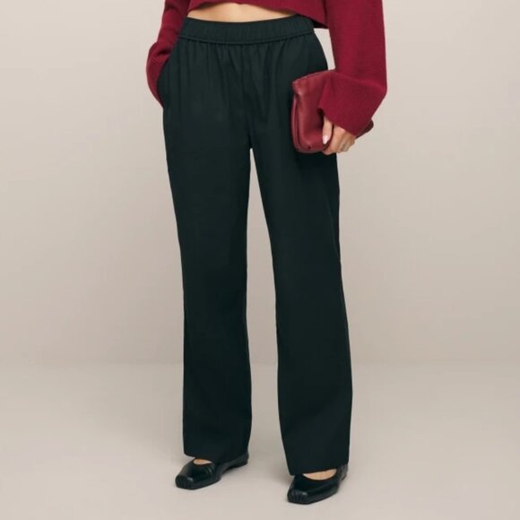 Reformation Juno Cotton Pants - Picture 1 of 8